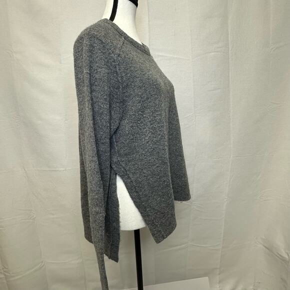 Michael Stars Gray Knit Raglan Sleeve Sweater - Size Small - Picture 3 of 9